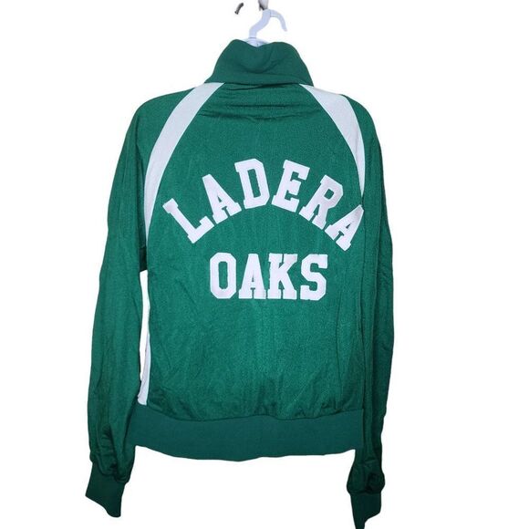 Vintage Speedo Full Zip Track Jacket Womens Size M Green NEW Deadstock - Picture 4 of 7